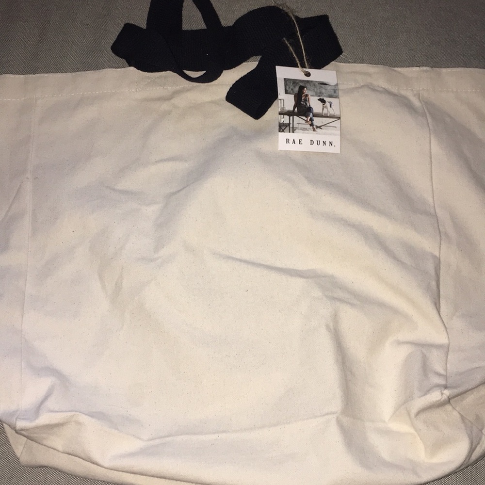 **SOLD**Rae Dunn Tote Bag! - Picture 2 of 5